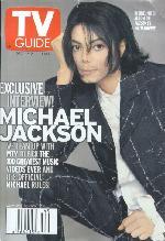 Michael Jackson on the cover of the magazine 